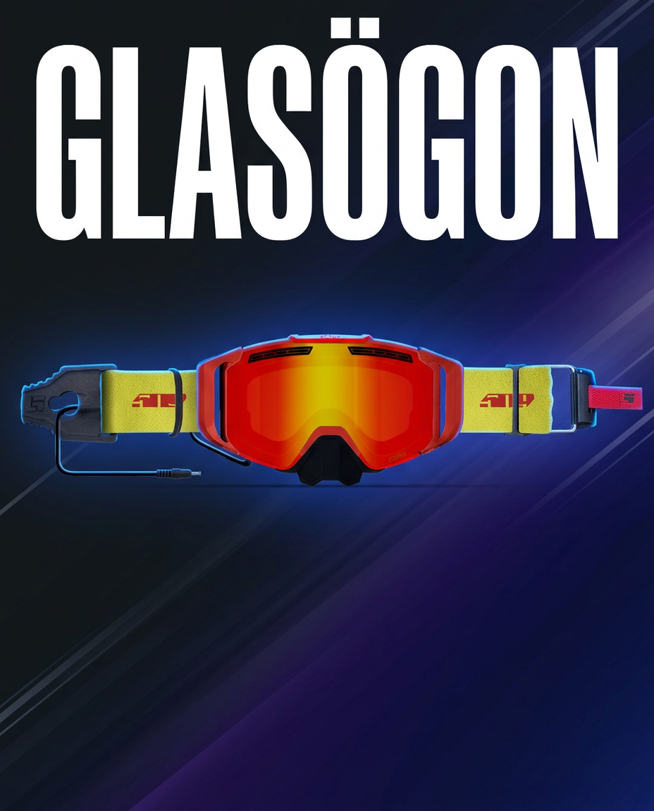 GLASÖGON – 509 L6 Ignite med röd lins