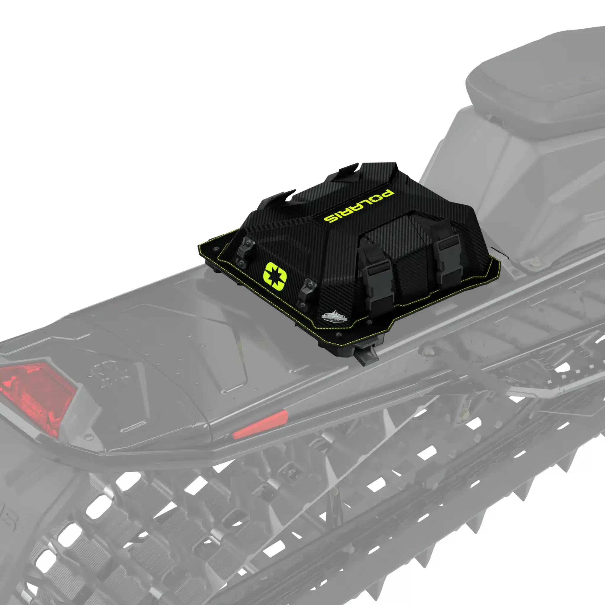 Polaris Tunnelväska – Lock & Ride® Flex Medium Burandt Bag with Integrated Waterproof Rolltop – Lime Polaris Tunnelväska - Lock & Ride® Flex Medium Burandt Bag with Integrated Waterproof Rolltop - Lime