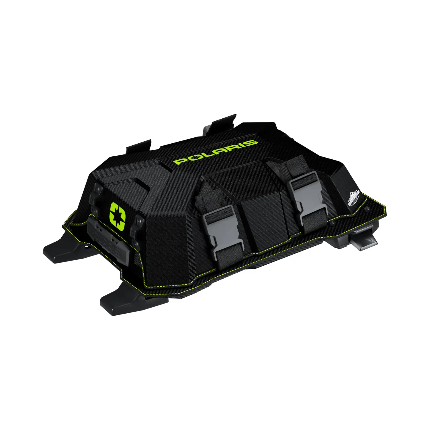 Polaris Tunnelväska – Lock & Ride® Flex Medium Burandt Bag with Integrated Waterproof Rolltop – Lime Polaris Tunnelväska - Lock & Ride® Flex Medium Burandt Bag with Integrated Waterproof Rolltop - Lime - Bild 2