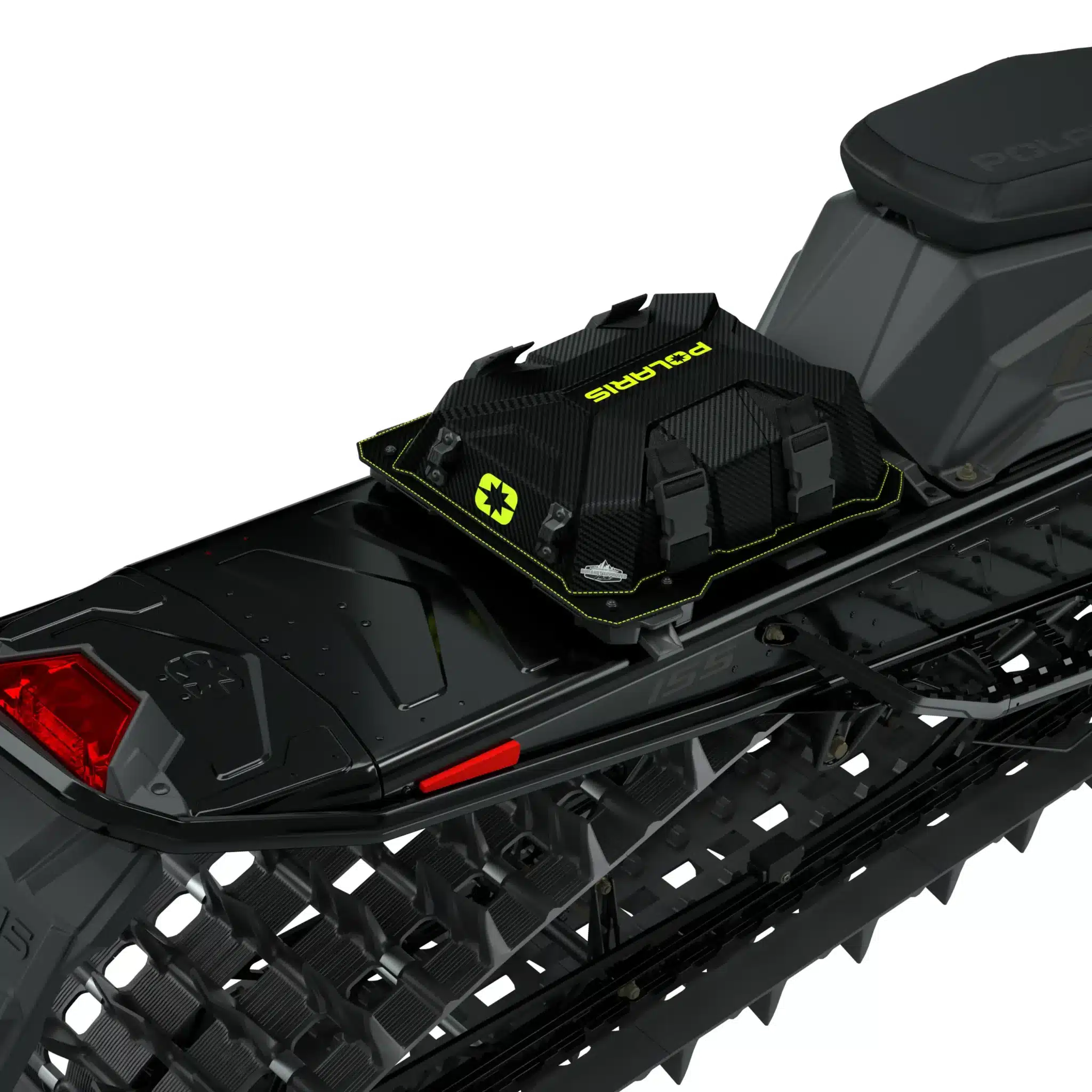 Polaris Tunnelväska – Lock & Ride® Flex Medium Burandt Bag with Integrated Waterproof Rolltop – Lime Polaris Tunnelväska - Lock & Ride® Flex Medium Burandt Bag with Integrated Waterproof Rolltop - Lime - Bild 3