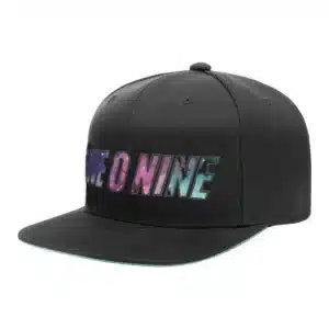 509 flat brim cvt snapback hat - purple galaxy